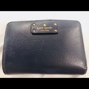 Kate Spade Small wallet Fold Blue